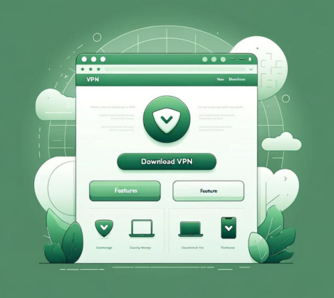 Waiwang VPN for China connection step 1: press the button to connect to the VPN.